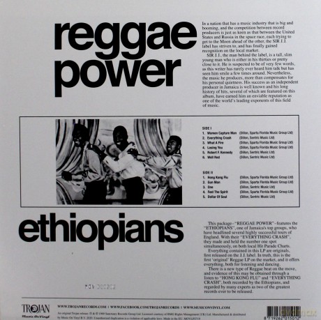 Ethiopians: Reggae Power (Coloured) [Winyl]