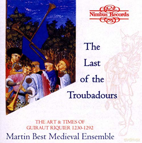 Martin Best: Riquier The Last Of The Troubadours [CD]