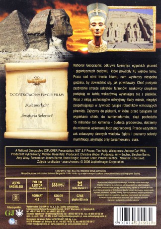 National Geographic: Sekrety faraonów [DVD]