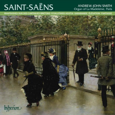 Andrewjohn Smith: Saintsaensorgan Of La Madeleine Paris [CD]