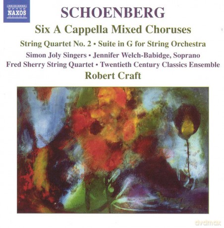 20th Century Enscraft: Schoenberg6 A Cappella Mixed Choruses [CD]