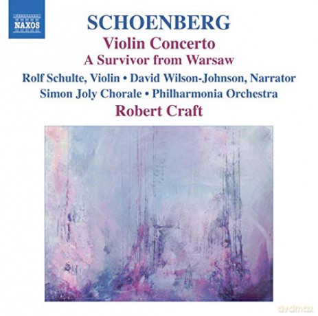 Schultephilharmonia Orcraft: Schoenbergviolin Concerto [CD]