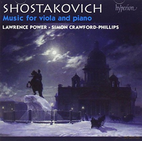 Powercrawfordphillips: Shostakovichmusic For Viola Piano [CD]