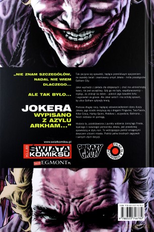 Joker Obrazy Grozy (twarda) - Brian Azzarello, Lee Bermejo [KSIĄŻKA]