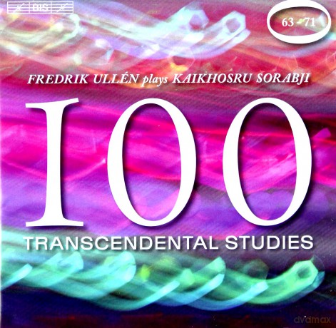 Fredrik Ullen: Sorabji100 Transcendental Studies [CD]