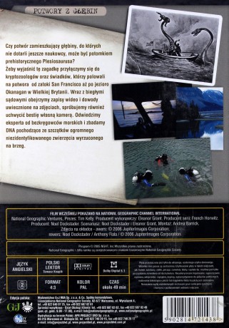 National Geographic: Potwory z głębin [DVD]