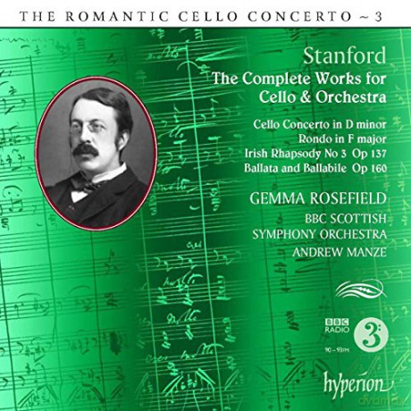 Rosefieldbbc Scott Somanze: Stanfordromantic Cello Concert Vol 3 [CD]