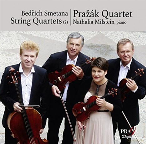Prazak Quartet & Natalia Milstein: String Quartet No.1. String Quartet No.2. Piano Trio [CD]