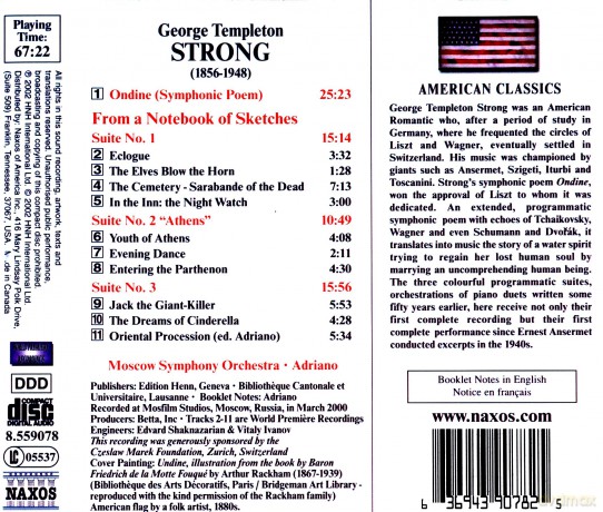 Moscow Soadriano: Strongondinefrom A Notebook [CD]