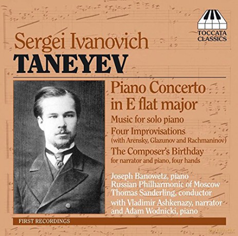 Joseph Banowetz: Taneyev Piano Concerto [CD]