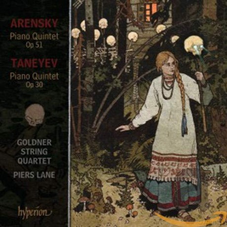 Piers Lanegoldener String Qrt: Taneyevarenskypiano Quintets [CD]