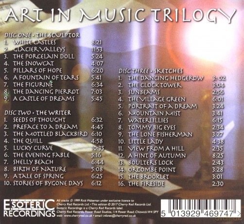 Rick Wakeman: The Art In Music Trilogy [3CD]
