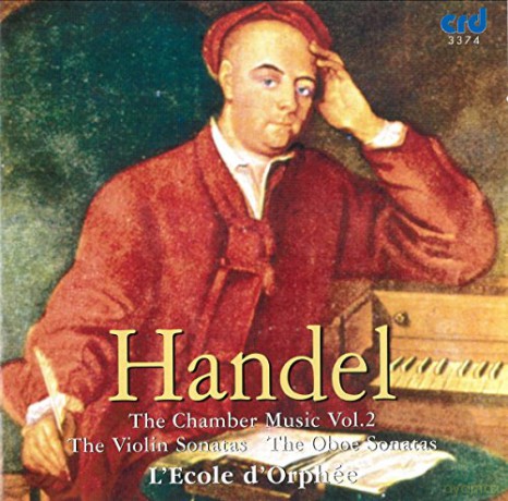 G.F Handel: The Chamber Music Volume 2: The Violin Sonatas [CD]