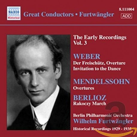 Wilhelm Furtwangler: The Early Recordings Vol 3 [CD]