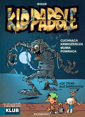 Kid Paddle Cuchnąca Krwiożercza Mumia Powraca - Midam [KSIĄŻKA]