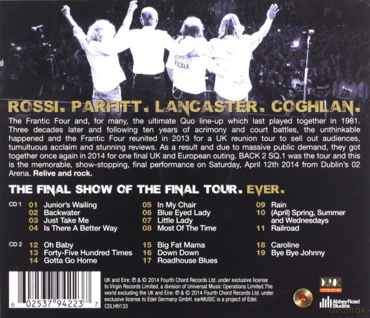 Status Quo: The Frantic FourS Final Fling [2CD]