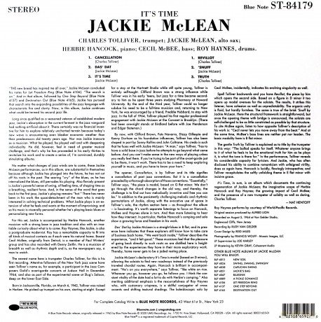 Jackie McLean: It's Time! [Winyl]