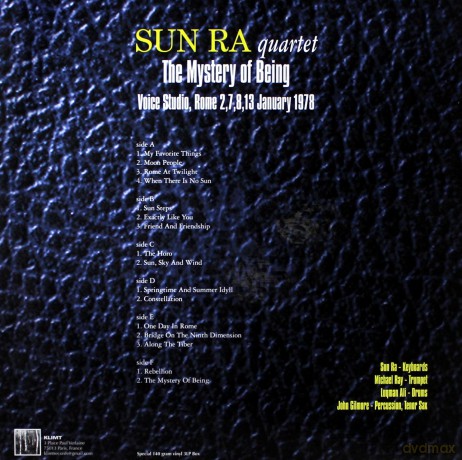 Sun Ra Quartet: The Mystery Of Being [3xWinyl]