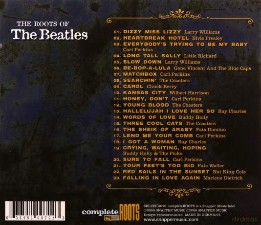Various Blues: The Roots Of The Beatles [CD]