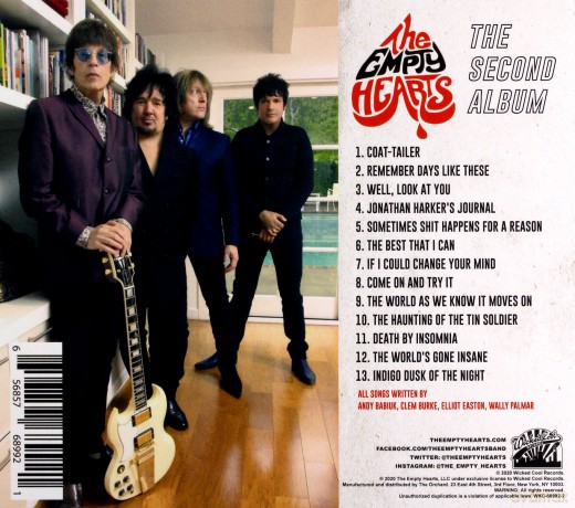 The Empty Hearts: The Second Album (digipack) [CD]