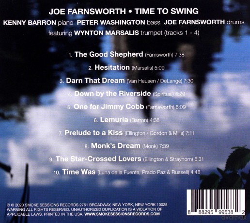 Joe Farnsworth: Time To Swing [CD]