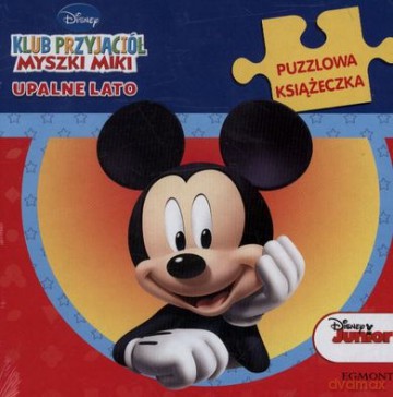 Klub Przyjaciół Myszki Miki Upalne Lato Puzzlowa Książeczka (twarda) [KSIĄŻKA]