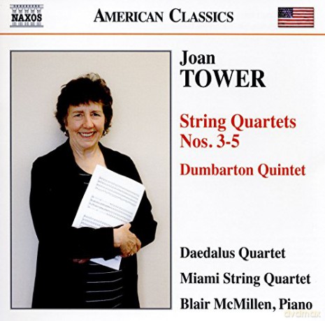 Miami String Quartet: Towerstring Qtets Nos 35 [CD]