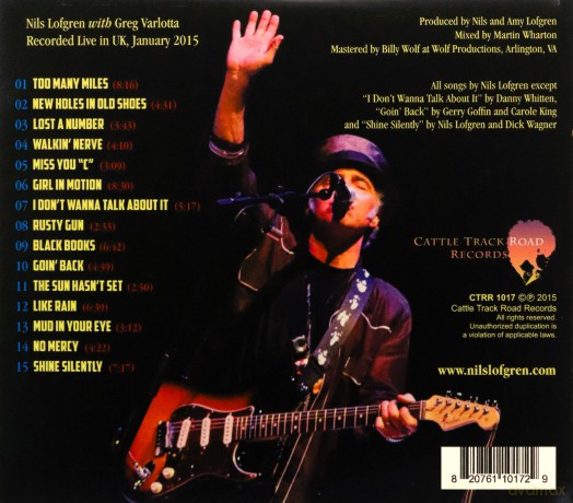 Nils Lofgren: Uk2015 Face The Music Tour [CD]