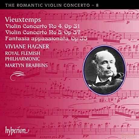 Hagnerflemish Rpobrabbins: Vieuxtempsromantic Violin Con Vol 8 [CD]