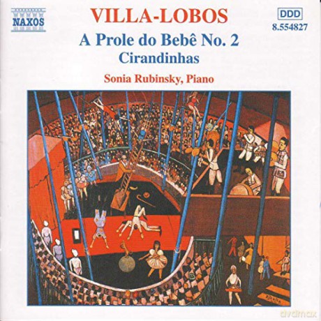 Sonia Rubinsky: Villalobospiano Music Vol 2 [CD]