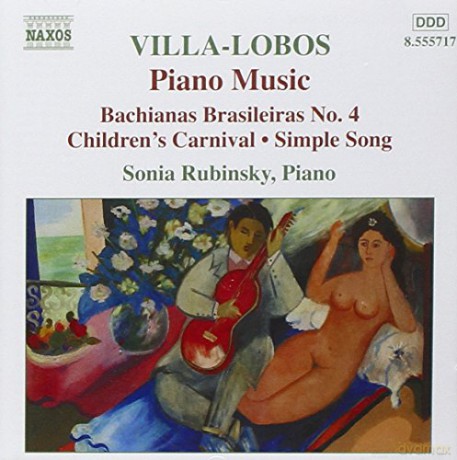 Sonia Rubinsky: Villalobospiano Music Vol 4 [CD]