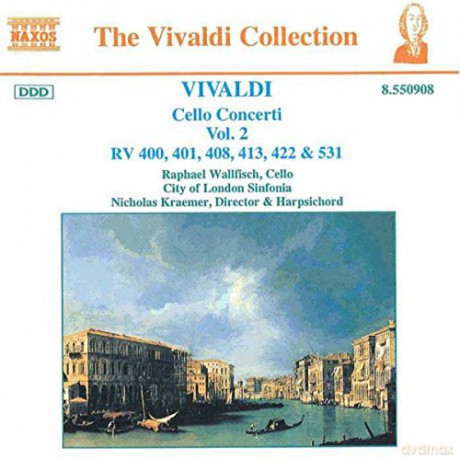 City Of London Sinfonia: Vivaldicello Concerti Vol 2 [CD]