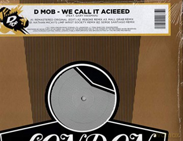 D-Mob: We Call It Acieeed (Feat. Gary Haisman) [Winyl]