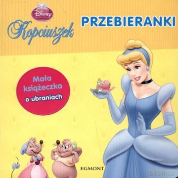 Kopciuszek Przebieranki (twarda) [KSIĄŻKA]