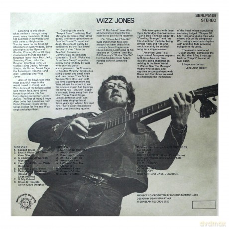 Wizz Jones: Wizz Jones (RSD 2020) [Winyl]