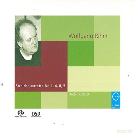 Doelenkwartet: Wolfgang Rihm String Quartets Nos 1 4 8 Und 5 [CD]