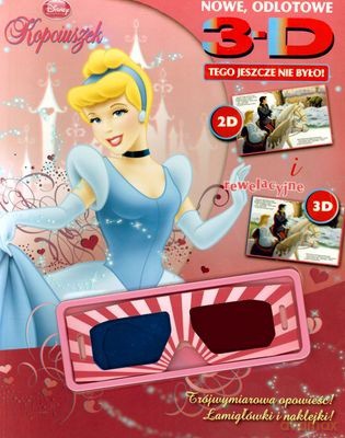 Kopciuszek Trójwymiarowa Opowieść + Okular 3D [KSIĄŻKA]