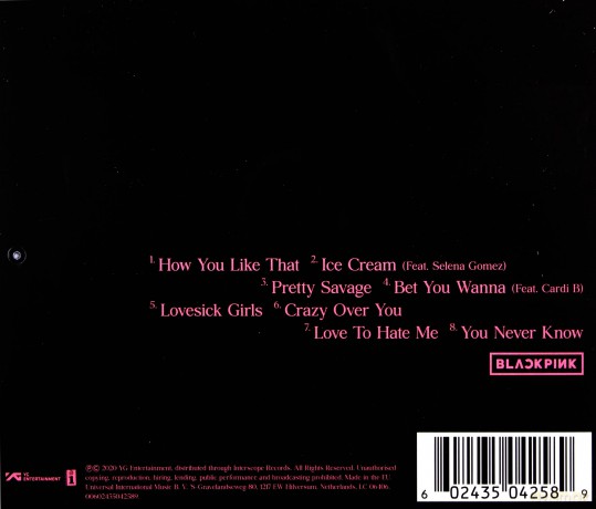 Blackpink: The Album [CD]