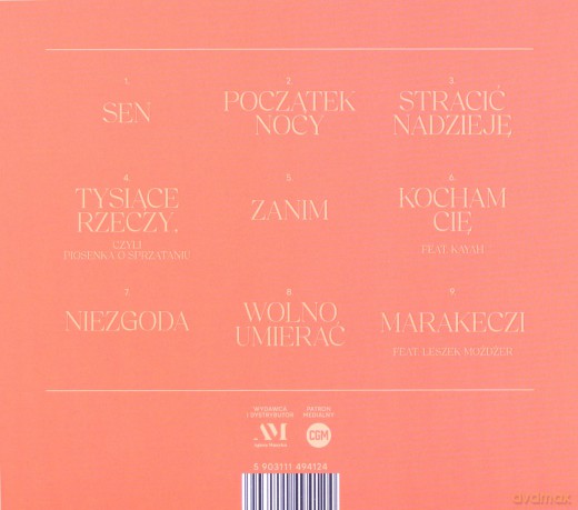 Maria Sadowska: Początek nocy [CD]