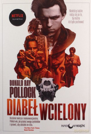 Diabeł wcielony. Okładka filmowa - Donald Ray Pollock [KSIĄŻKA]