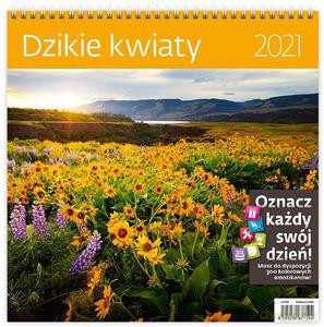 Kalendarz 2021 30x30 Dzikie kwiaty [KALENDARZ]