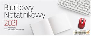 Kalendarz 2021 biurkowy Notatnikowy [KALENDARZ]
