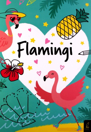 Koloruję. Kocham flamingi [KSIĄŻKA]