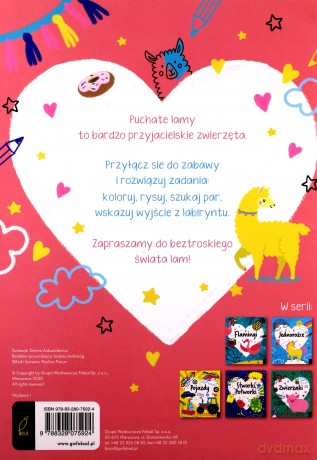 Koloruję. Kocham lamy [KSIĄŻKA]