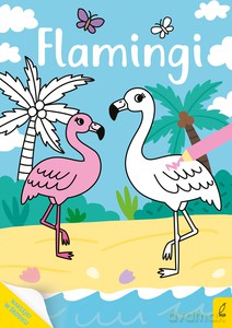 Moja kolorowanka. Flamingi [KSIĄŻKA]