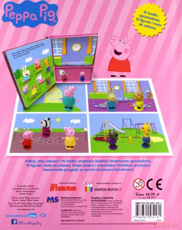 Peppa Pig. Moc zabawy. Peppa wśród przyjaciół. [KSIĄŻKA]