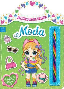 Zaczarowana kredka. Moda. Świat modelek. [KSIĄŻKA]