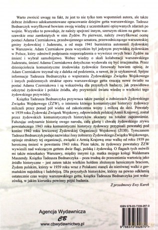 Życie codzienne warszawskiego getta 1939-1945 - Tadeusz Bednarczyk [KSIĄŻKA]