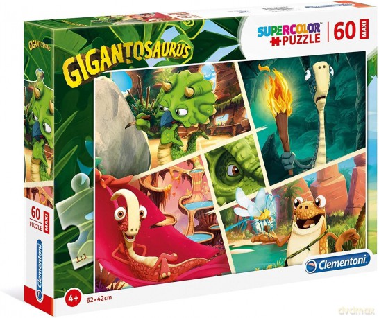 CLEMENOTNI 60 el. Maxi Gigantosaurus [PUZZLE]