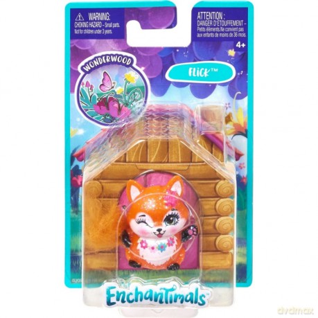 Enchantimals ulubieńcy Brokatowy Lis [FIGURKA]